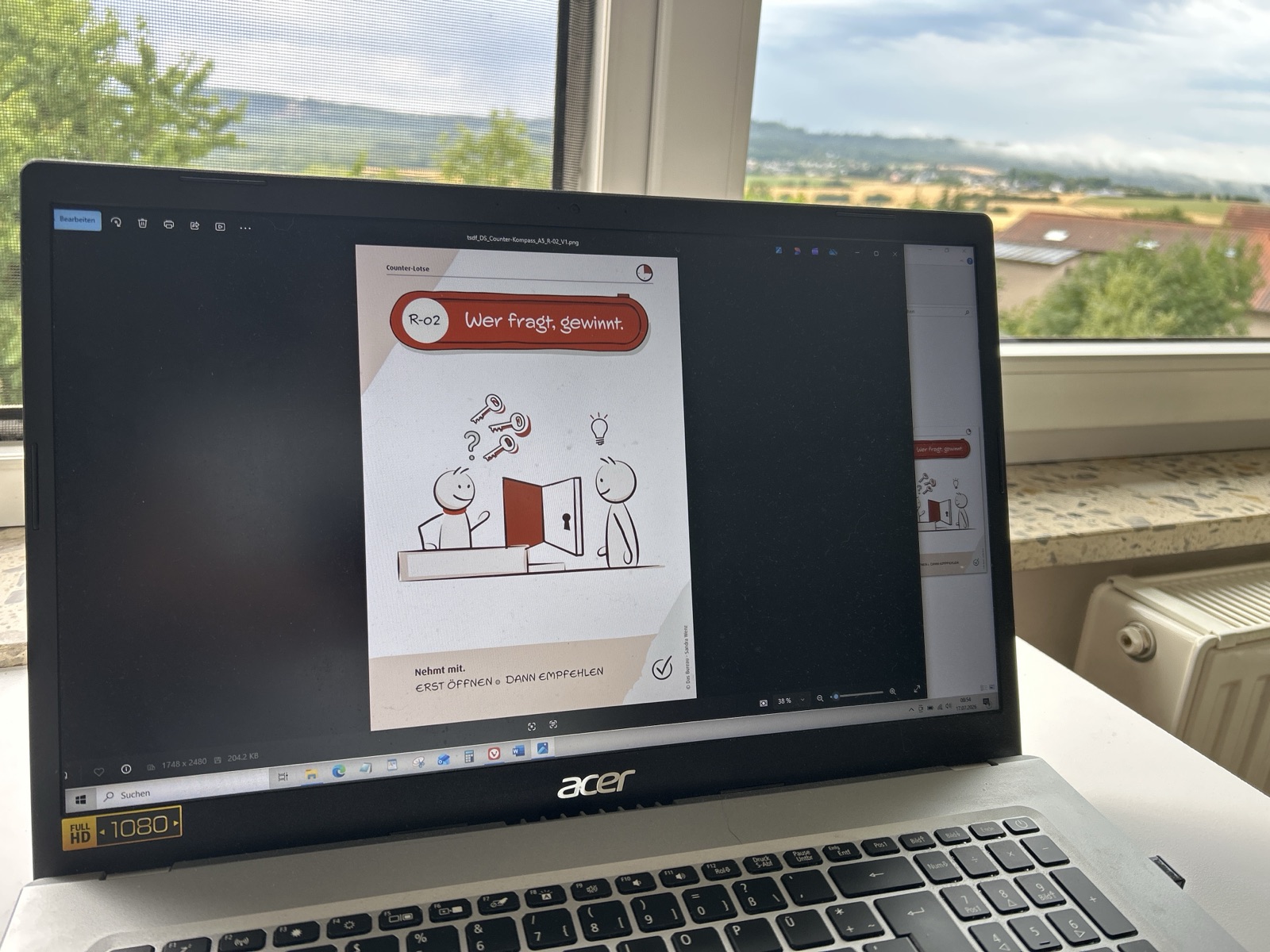In Arbeit: Der Counter-Lotse