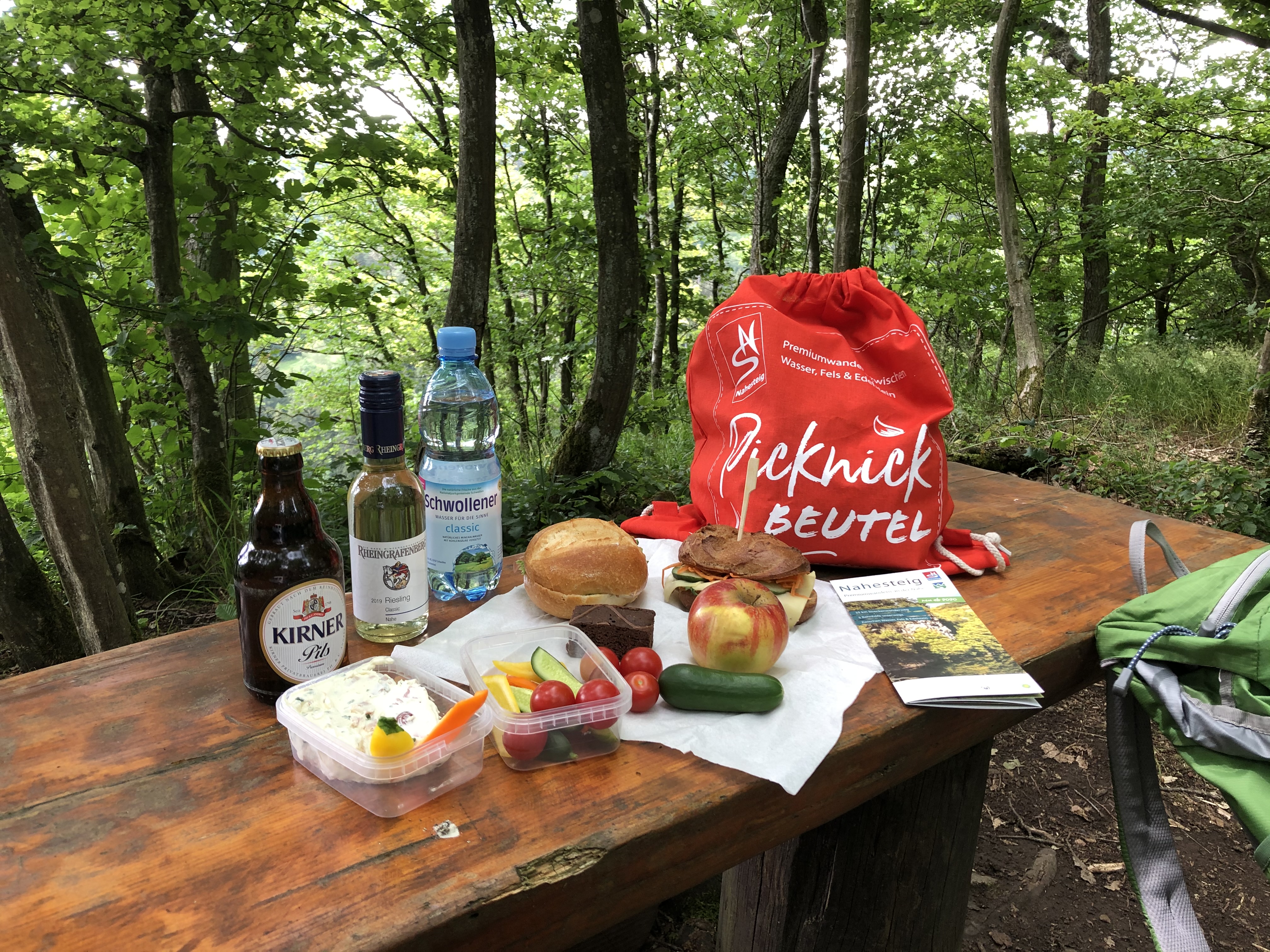 Manchmal tut es ein Picknickbeutel